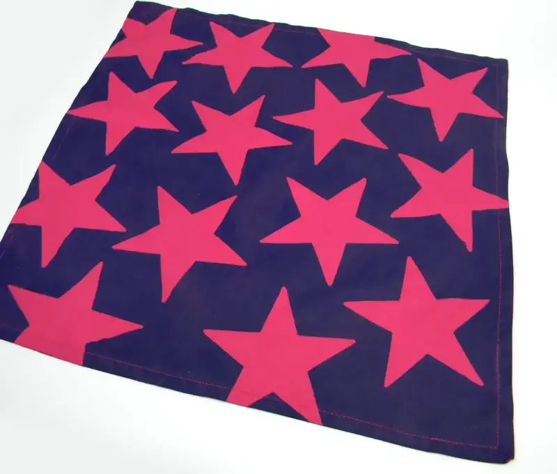 Cyanotype Cotton Table Napkins - Fuchsia - Image 2