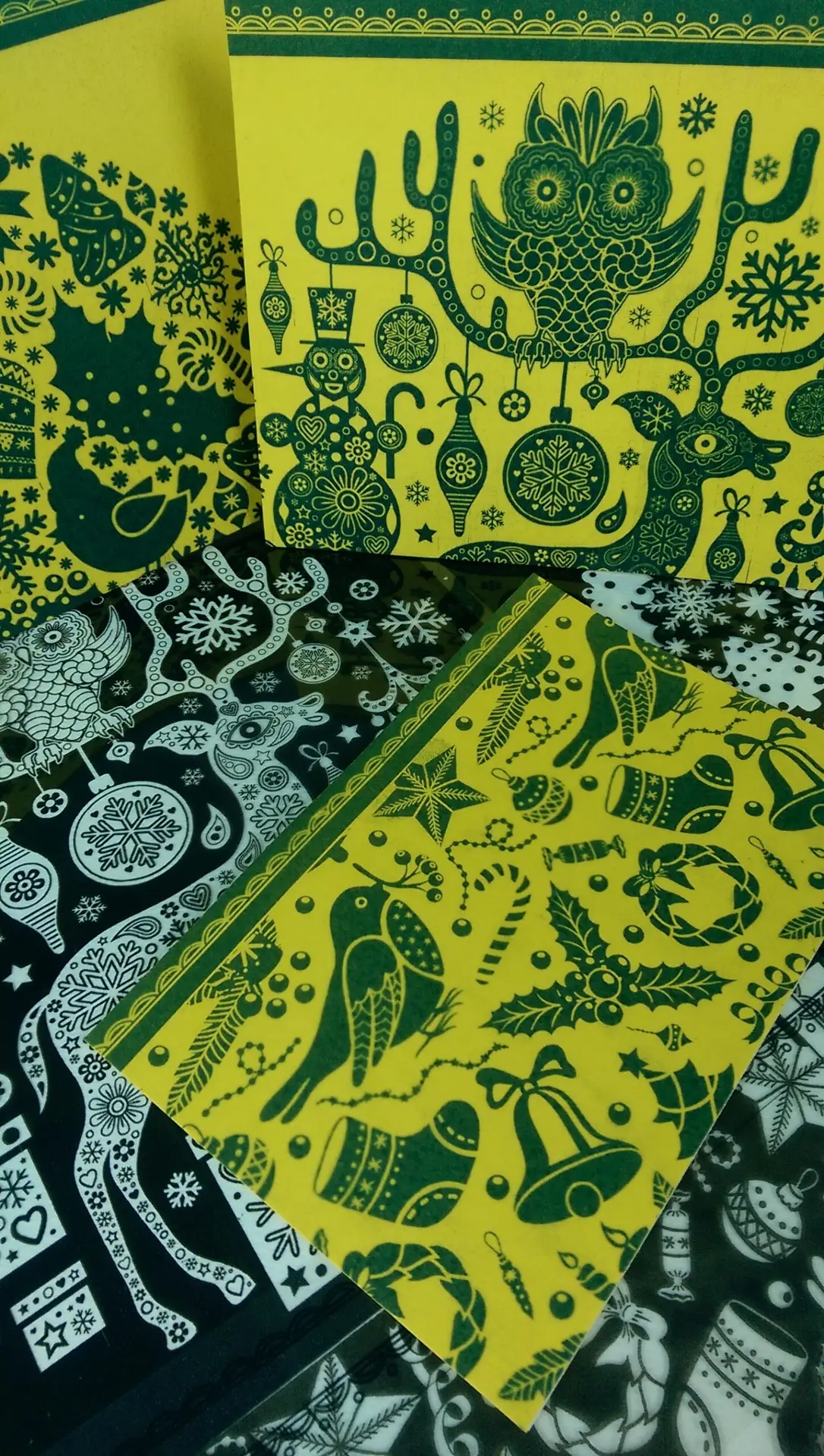 8" X 10" cyanotype paper (green) - Image 4