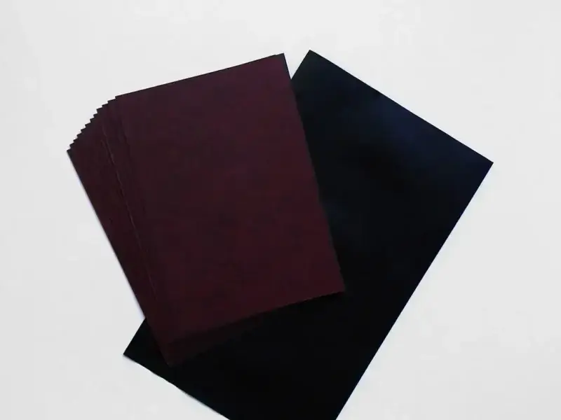 5" x 7" cyanotype paper (red)