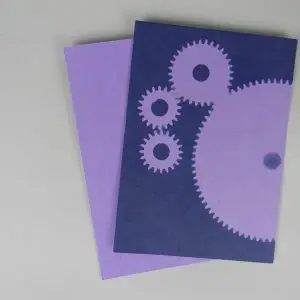 5" x 7" cyanotype paper (violet)