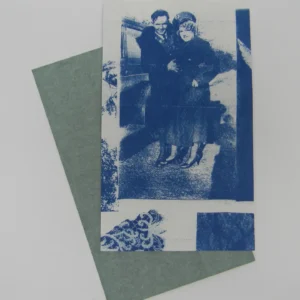 cyanotype paper remnants (white)