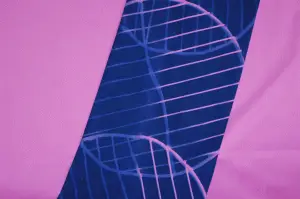 cyanotype cotton fabric "by the yard" (violet) - 45" wide