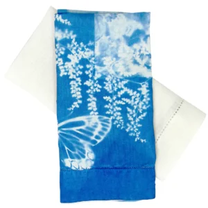 Cyanotype Linen Table Napkins