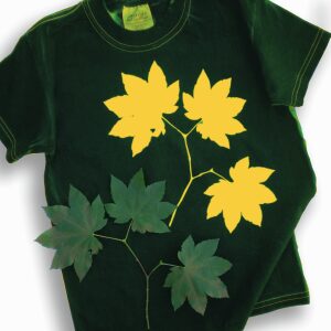 cyanotype adult t-shirts (Gold)